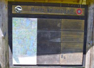 Schautafel und Karte am Umladeplatz